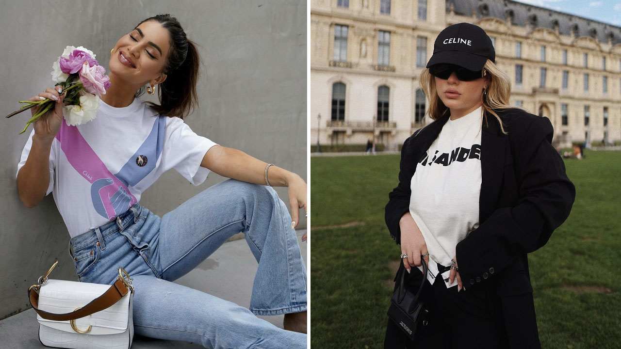 Foto 1: Reprodução/Instagram @camilacoelho; Foto 2: Reprodução/Instagram @mariabbraz. Clique na imagem e confira peças similares!
