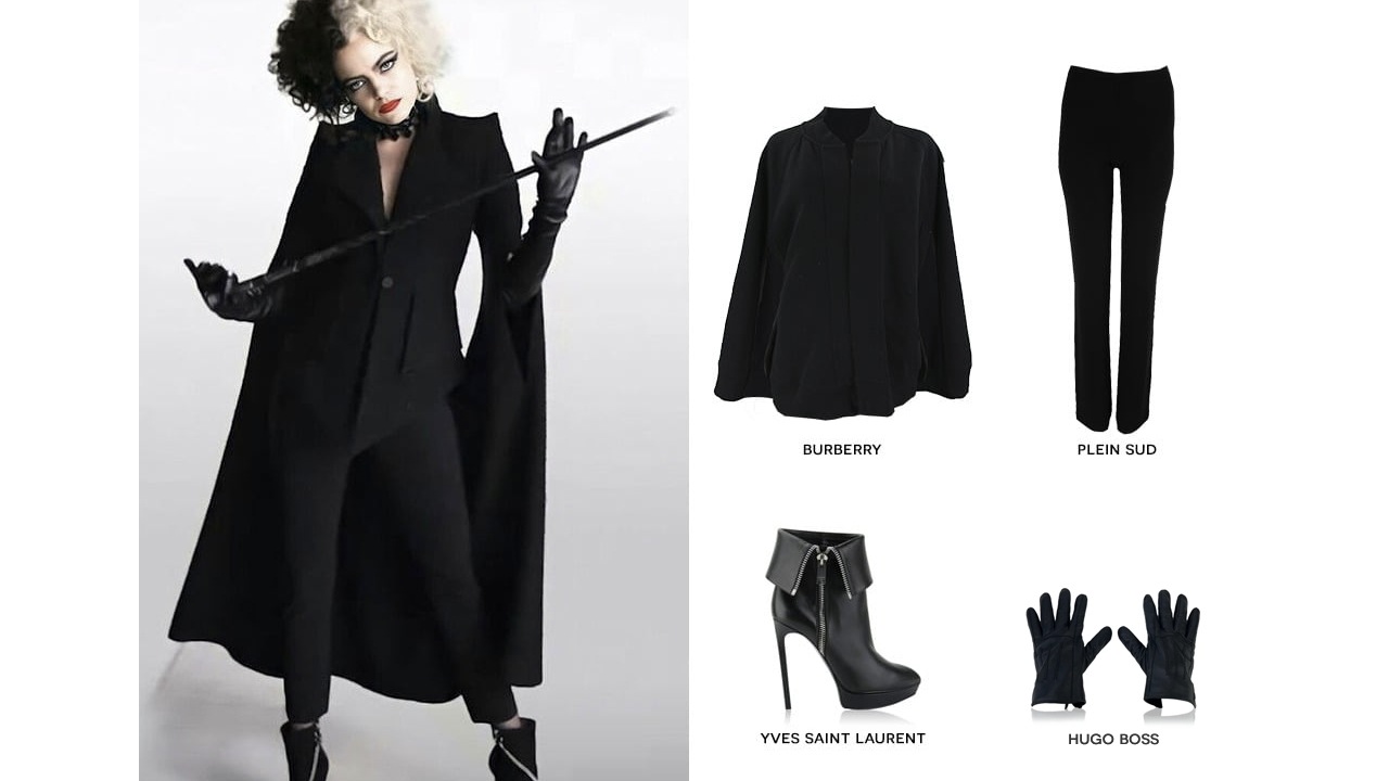 Inspiração de fantasia de Cruella. Clique na imagem e confira peças similares! (Foto: Reprodução/Pinterest)