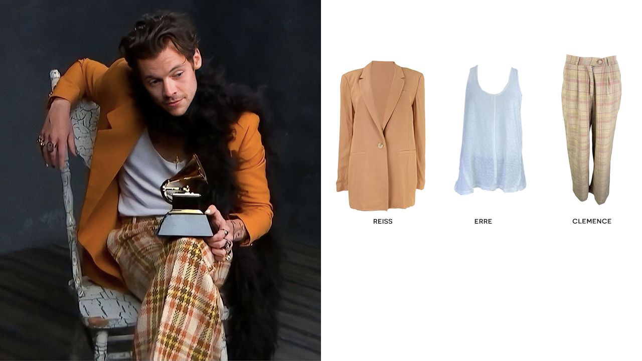 Inspiração de fantasia de Harry Styles . Clique na imagem e confira peças similares! (Foto: Reprodução/Instagram @siteharrystylesbr)