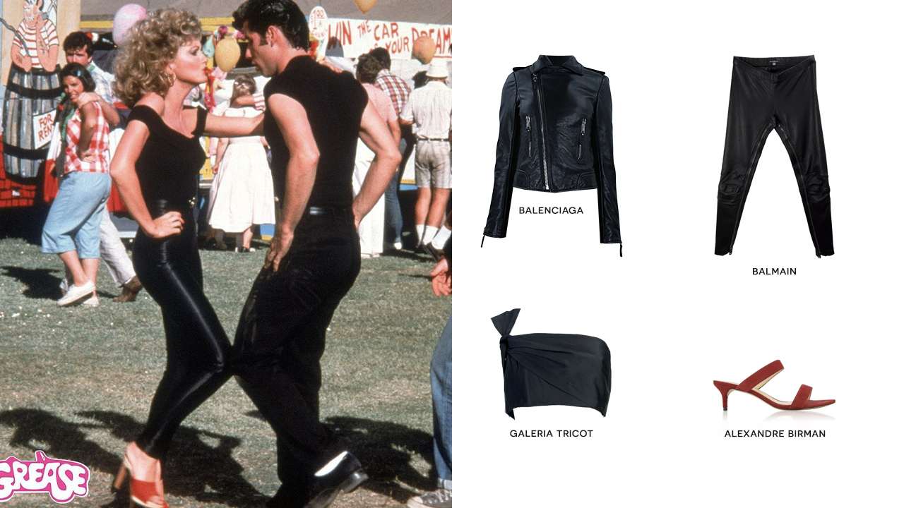 Inspiração de fantasia de Sandy Olsson . Clique na imagem e confira peças similares! (Foto: Reprodução/Instagram @gogrease)