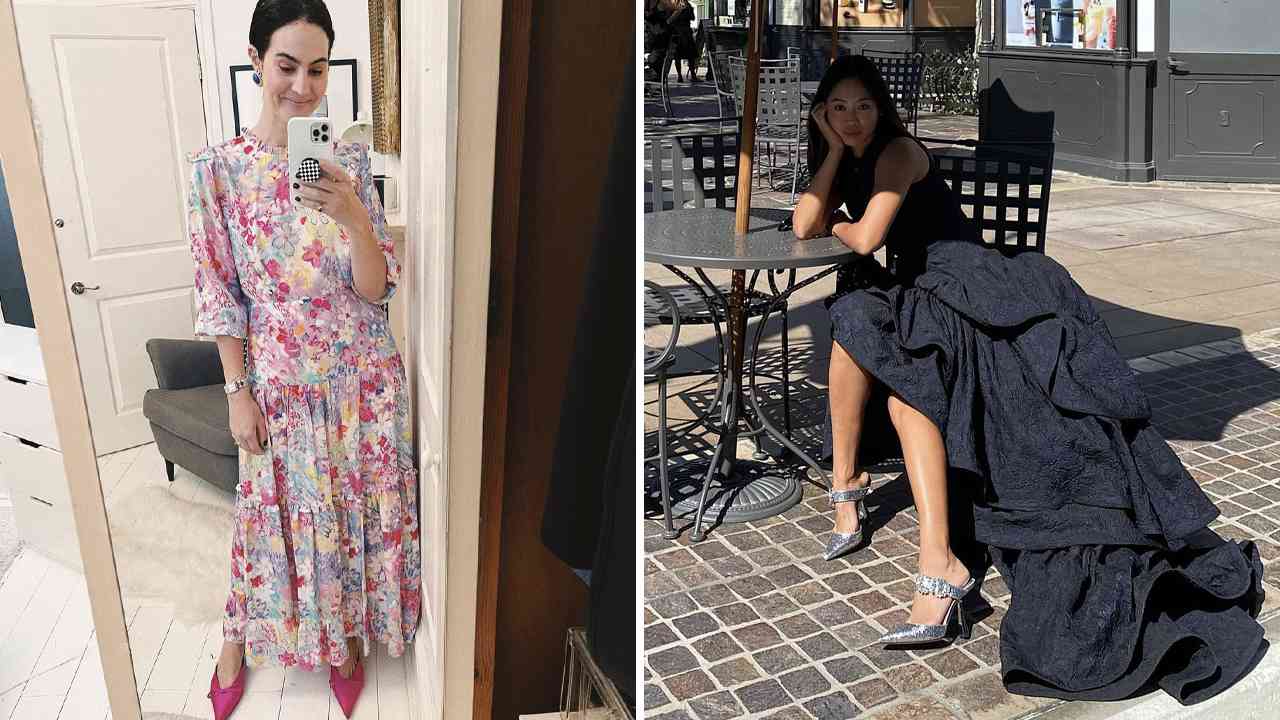Foto 1: Reprodução/Instagram @vicceridono; Foto 2: Reprodução/Instagram @aimeesong. Clique na imagem e confira peças similares!