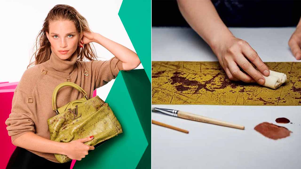 Imagem com fots da Bolsa ArtyCapucines personalizada da Louis Vuitton.