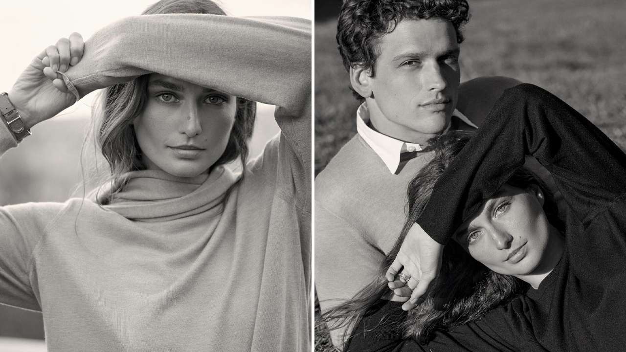 Campanha publicitária do suéter de cashmere com certificado C2C da Ralph Lauren. Clique na imagem e confira mais criações da marca! (Foto: Reprodução/Instagram @ralphlauren)