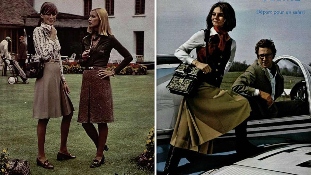 Campanha publicitária Celine. Clique na imagem e confira mais criações da marca! (Foto: Reprodução/Instagram @iandrummondvintage)