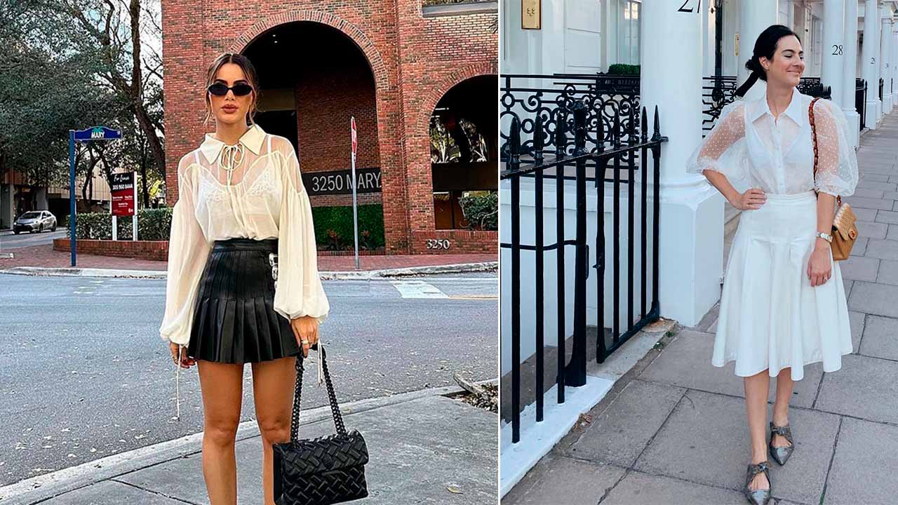 Como usar transparência em camisas.