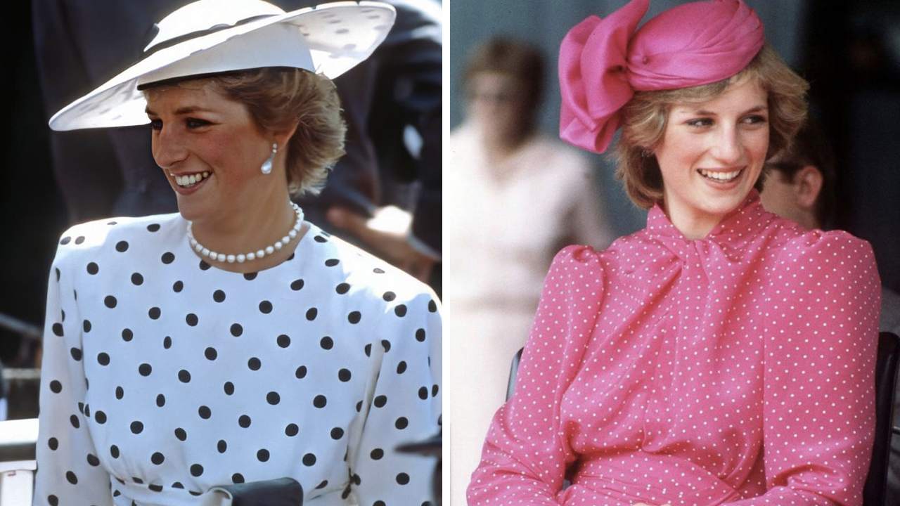 Foto 1: Reprodução/Instagram @princessdianalady. Foto 2: Reprodução/Instagram @princessdianaoutfits. Clique na imagem e confira peças similares!