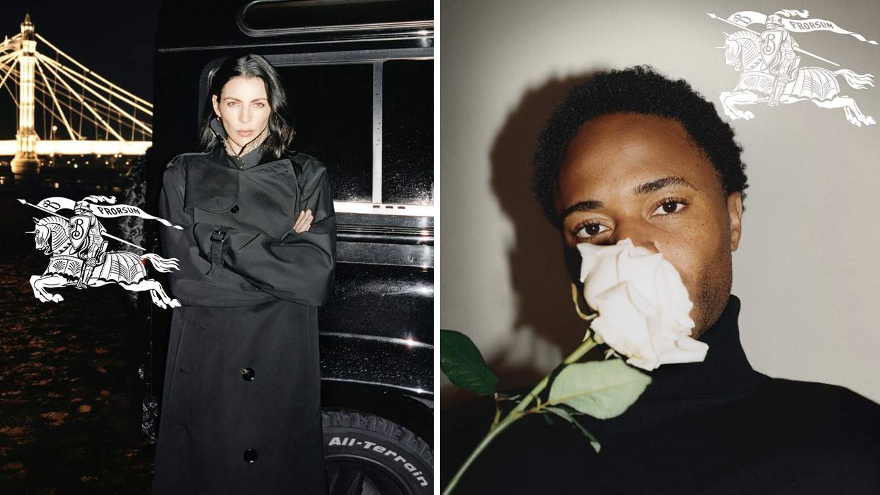 Nova campanha da Burberry sob comando de Daniel Lee. Clique na imagem e confira criações da marca! (Fotos: Reprodução/Instagram @burberry)