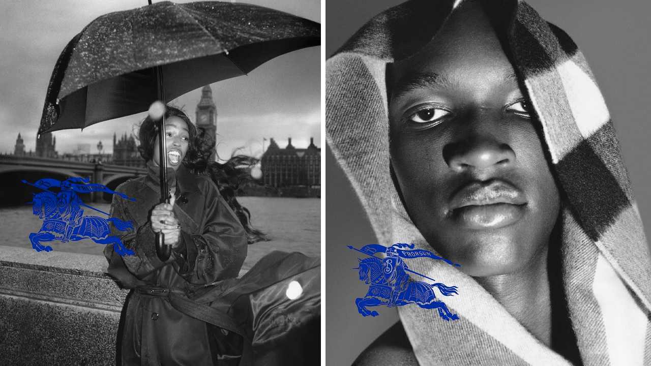 Nova campanha da Burberry sob comando de Daniel Lee. Clique na imagem e confira criações da marca! (Fotos: Reprodução/Instagram @burberry)