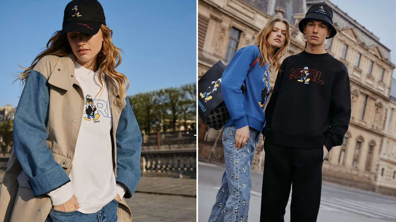 Colaboração Karl Lagerfeld x Disney. Clique na imagem e confira peças da marca! (Foto: Reprodução/Fashion United)