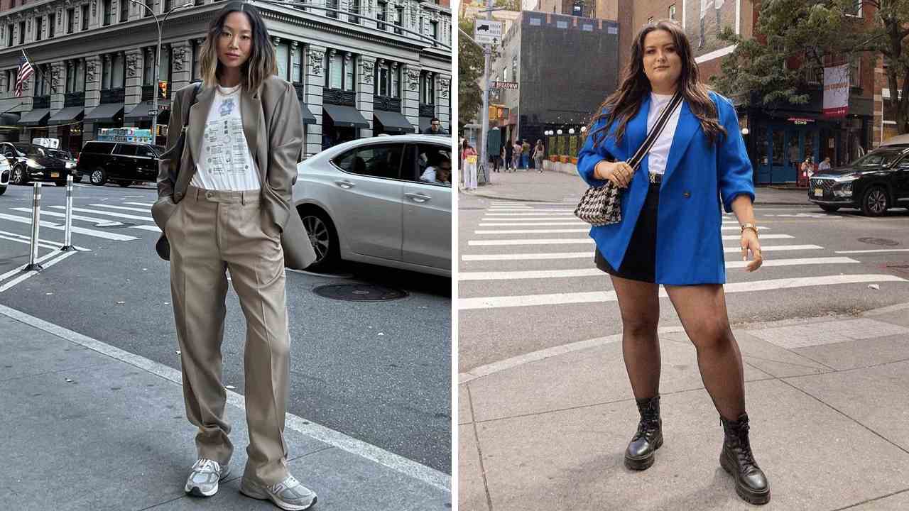 Foto 1: Reprodução/Instagram @aimeesong; Foto 2: Reprodução/Instagram @amyastridd. Clique na imagem e confira peças similares!