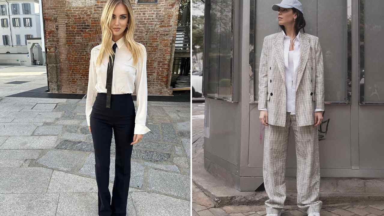 Foto 1: Reprodução/Instagram @chiaraferragni; Foto 2: Reprodução/Instagram @camilacoutinho. Clique na imagem e confira peças similares!
