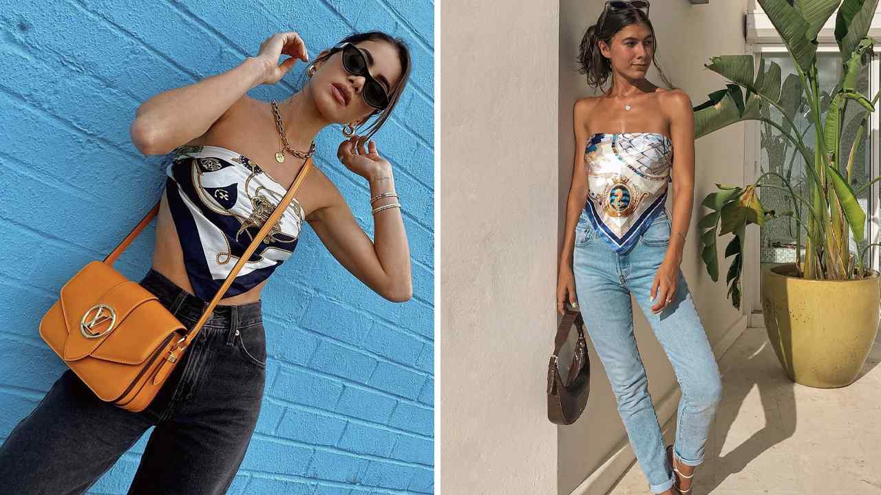Foto 1: Reprodução/Instagram @camilacoelho; Foto 2: Reprodução/Instagram @carolinafreixa. Clique na imagem e confira peças similares!