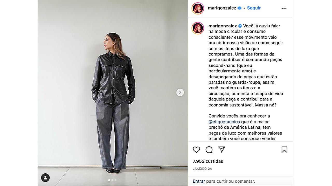mari gonzalez fala sobre o etiqueta única