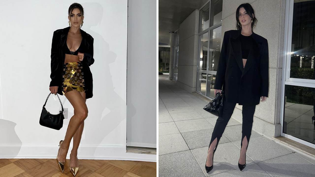 Foto 1: Reprodução/Instagram @camilacoelho; Foto 2: Reprodução/instagram @camilacoutinho. Clique na imagem e confira peças similares!