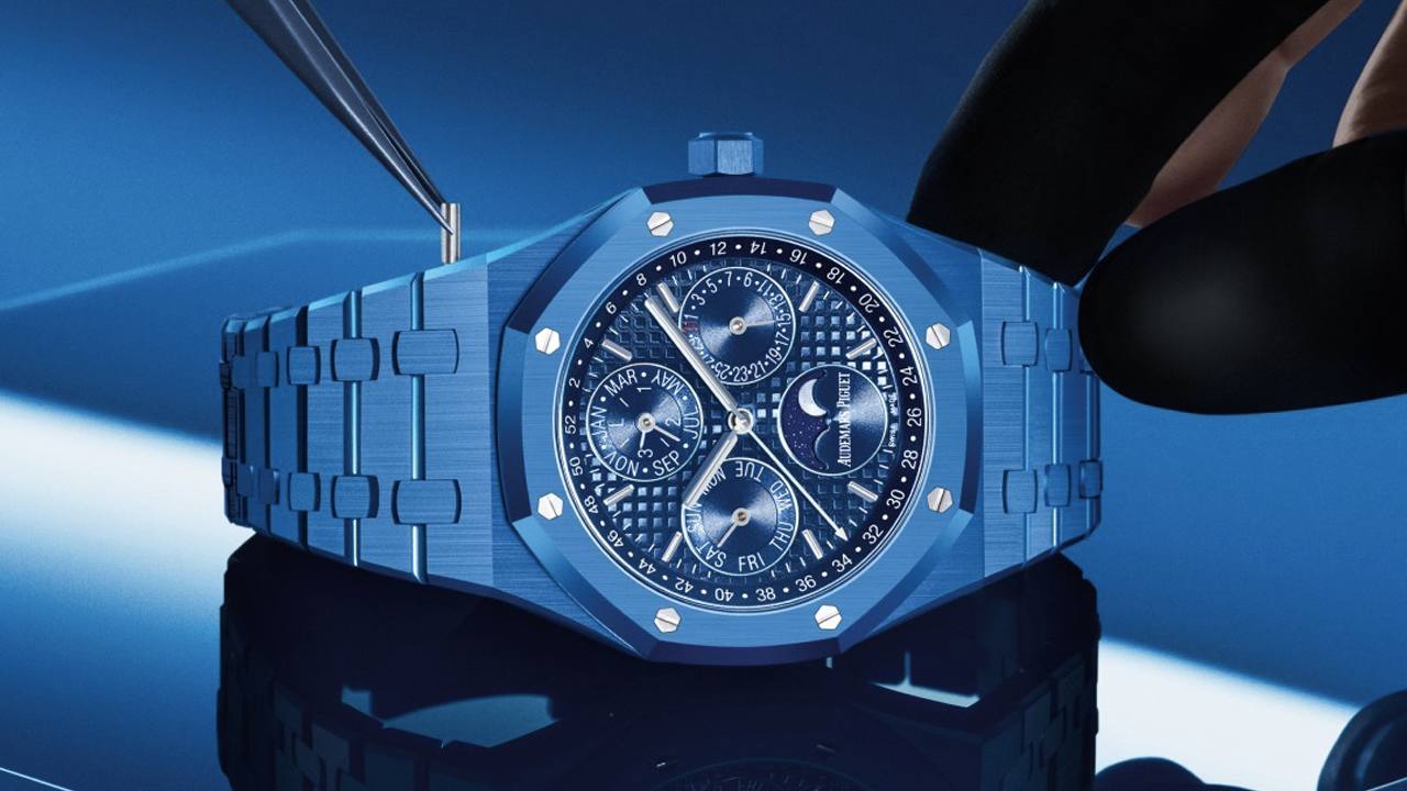 Relógio Royal Oak Perpetual Calendar Audemars Piguet. Clique na imagem e confira mais modelos de relógios de luxo no Etiqueta Única! (Foto: Reprodução/Instagram @audemarspiguet)