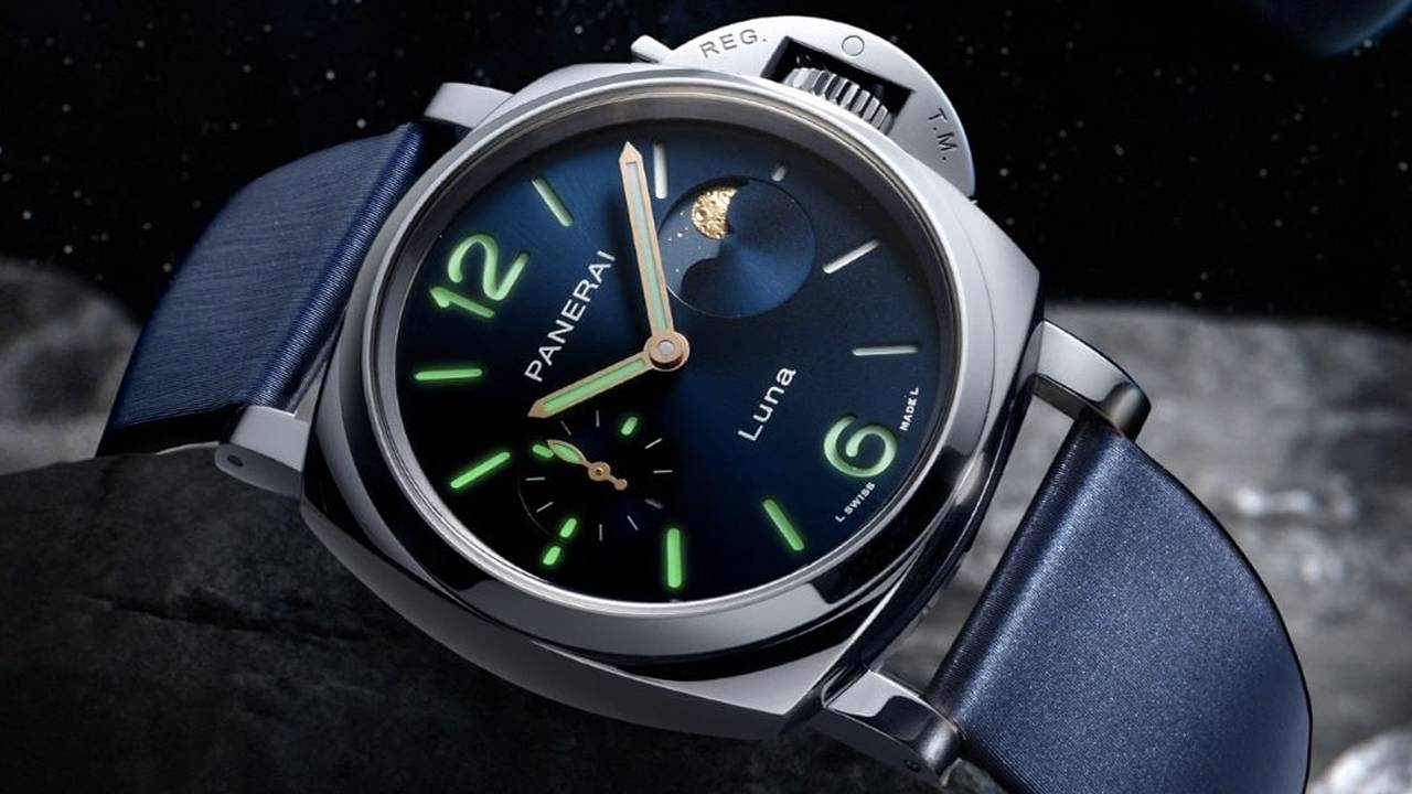 Relógio Panerai Luminor Due Luna. Clique na imagem e confira mais modelos de relógios de luxo no Etiqueta Única! (Foto: Reprodução/Instagram @panerai)
