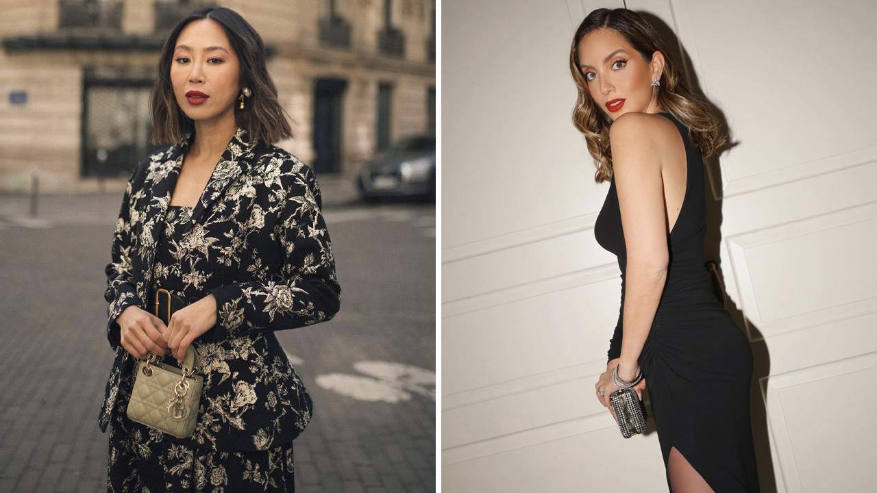 Foto 1: Reprodução/Instagram @aimeesong; Foto 2: Reprodução/Instagram @lelesaddi. Clique na imagem e confira peças similares!