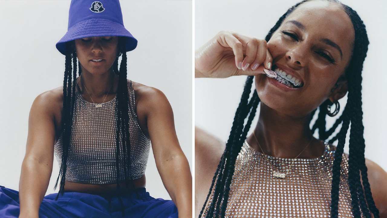 Alicia Keys na campanha da parceria Moncler x Alicia Keys. Clique na imagem e confira criações da marca francesa. (Fotos: Reprodução/Instagram @moncler)