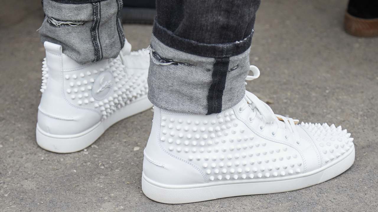 capa do post de modelos de tênis masculino louboutin