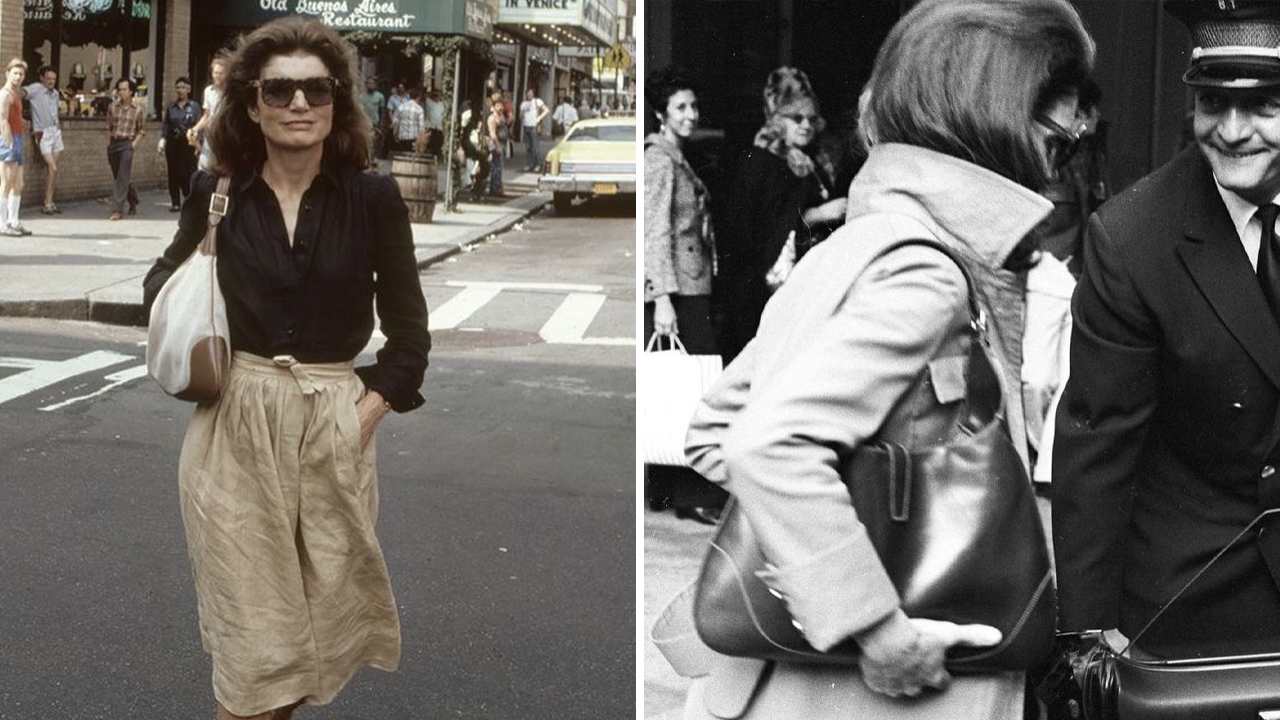 Jackie Kennedy com sua Gucci Constance. Clique na imagem e confira mais modelos da marca! (Fotos: Reprodução/Instagram @aazar.mx)