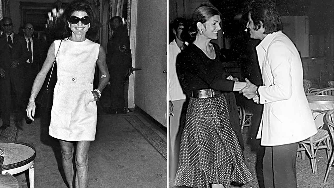 Jackie Kennedy e Valentino. Clique na imagem e confira criações da marca! (Fotos: Reprodução/Instagram @realmrvalentino)