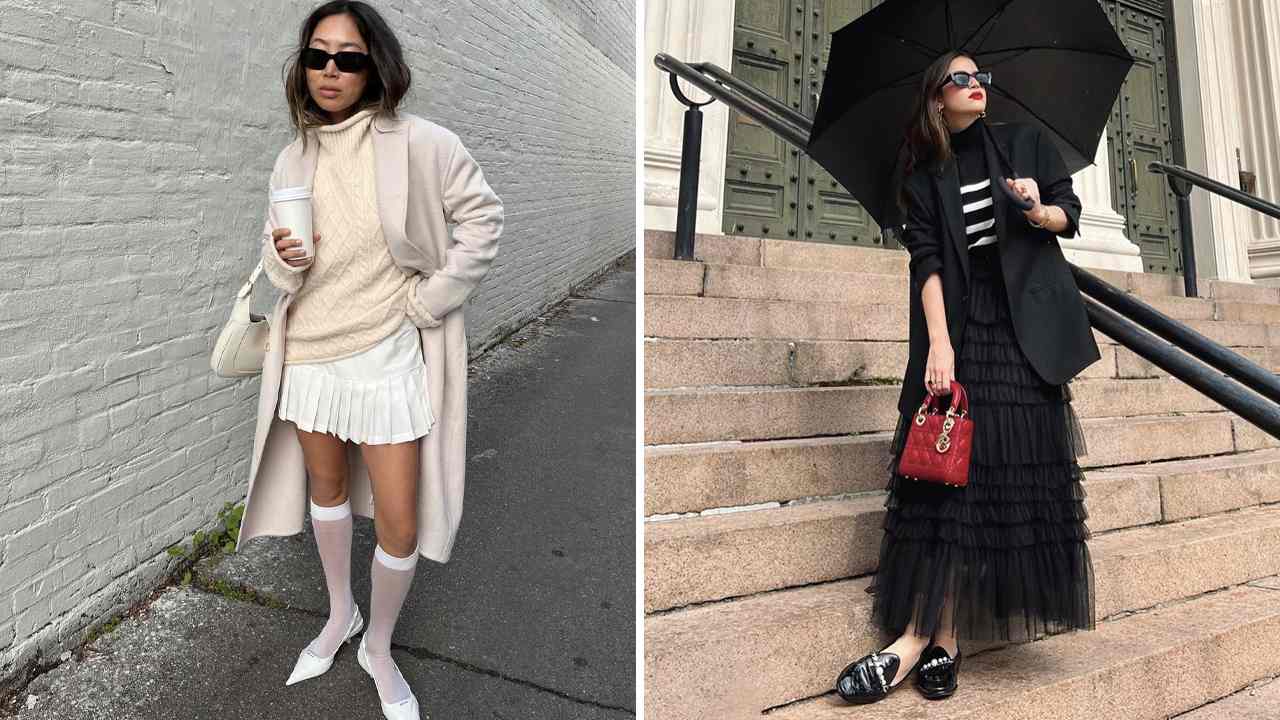 Foto 1: Reprodução/Instagram @aimeesong; Fotos 2: Reprodução/Instagram @leleburnier. Clique na imagem e confira peças similares!