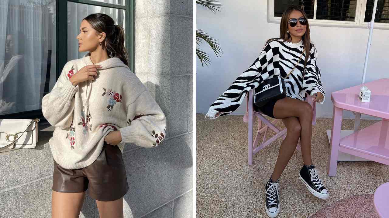 Foto 1: Reprodução/Instagram @zarastreetstyle; Foto 2: Reprodução/Instagram @sincerelyjules. Clique na imagem e confira peças similares!