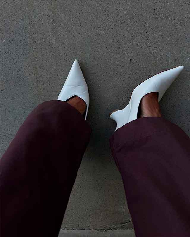Punta Pump um dos sapatos tendências do outono 2023.