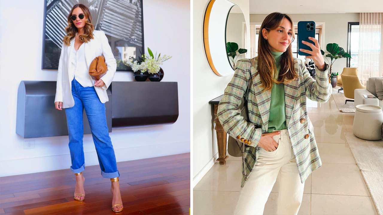 Foto 1: Reprodução/Instagram @lelesaddi; Foto 2: Reprodução/Instagram @luisa. Clique na imagem e confira peças similares!