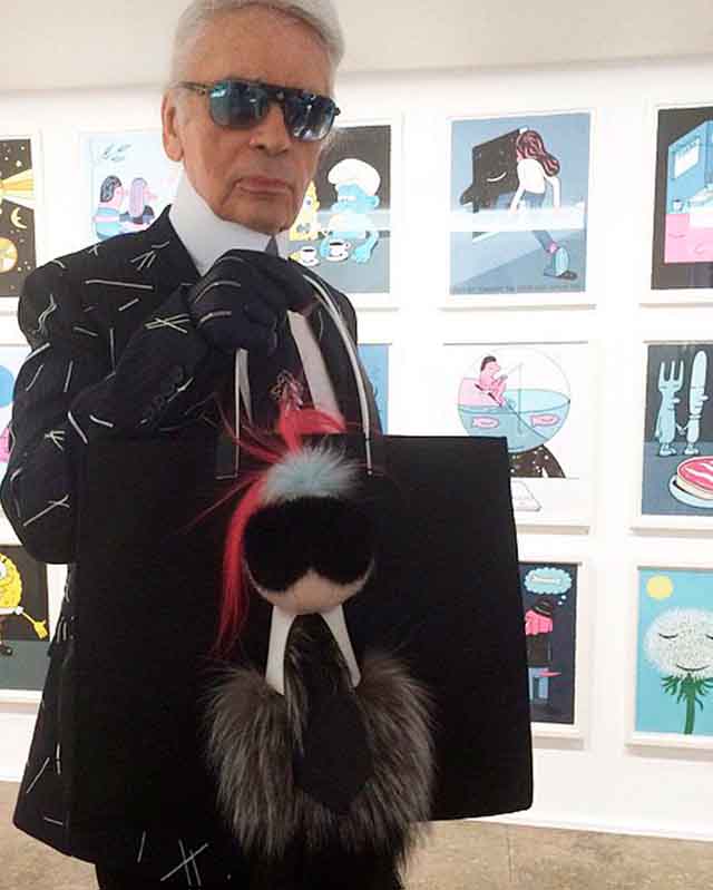 Karl Largerfeld.