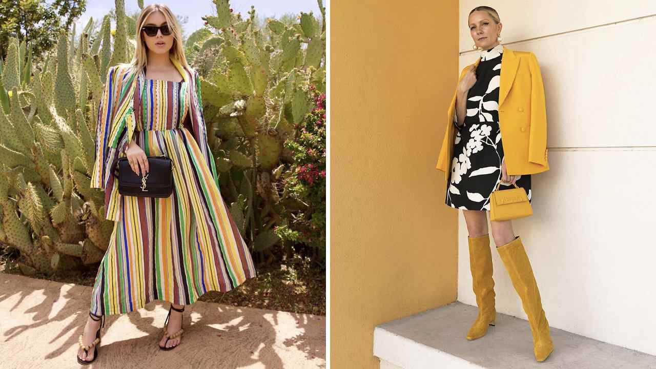 Foto 1: Reprodução/Instagram @mariabbraz; Foto 2: Reprodução/Instagram @blaireadiebee. Clique na imagem e confira peças similares!