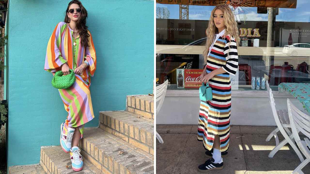 Foto 1: Reprodução/Instagram @leleburnier; Foto 2: Reprodução/Instagram @emilisindlev. Clique na imagem e confira peças similares!