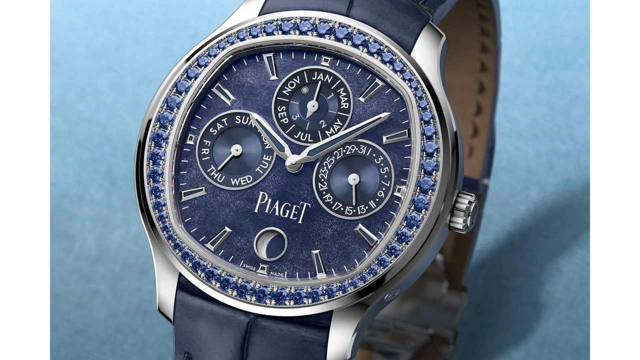 Relógio VerificadoPiaget Polo Perpetual Calendar Obsidian. Clique na imagem e confira mais modelos da marca! (Foto: Reprodução/Instagram @piaget)