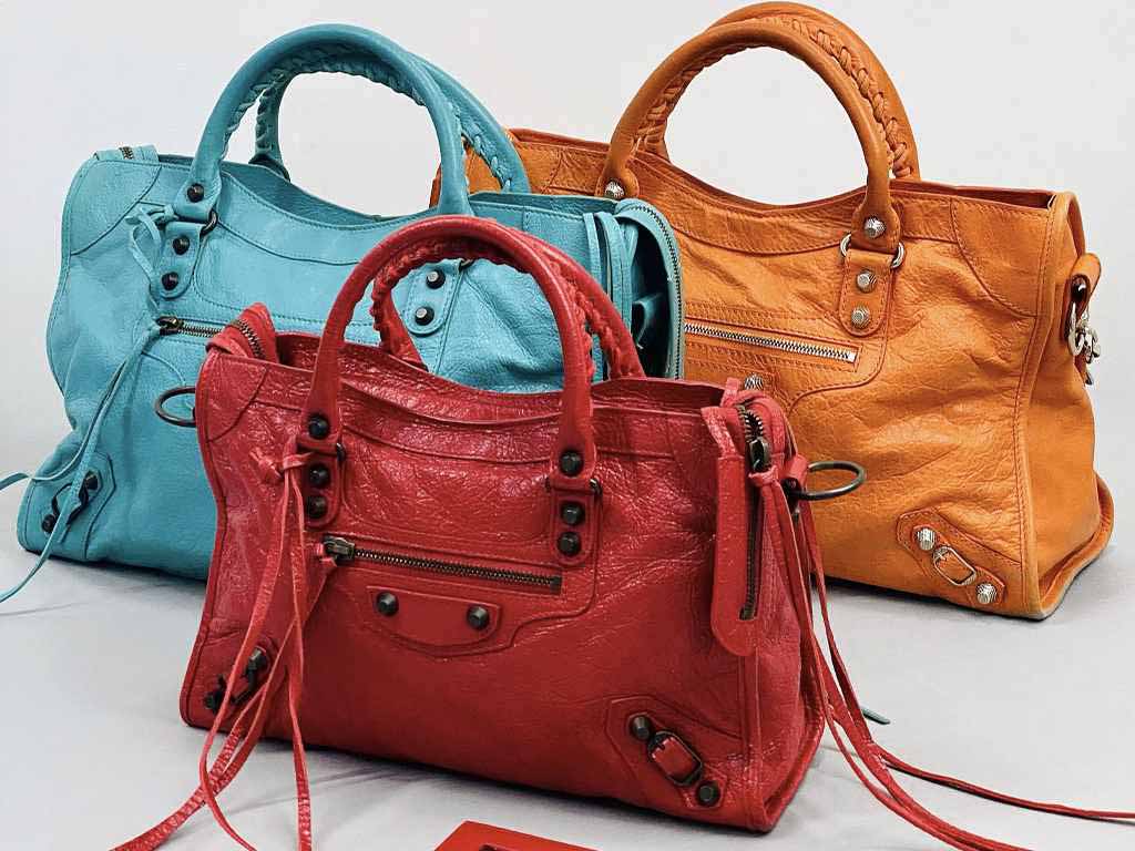 3 Bolsas Motorcycle Balenciaga.