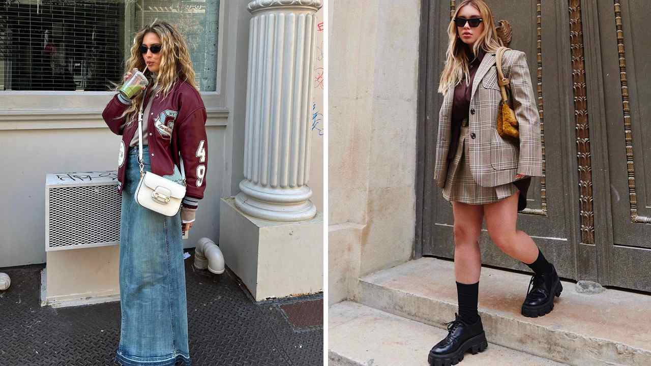 Foto 1: Reprodução/Instagram @emilisindlev; Foto 2: Reprodução/Instagram @mariabbraz. Clique na imagem e confira modelos de bolsa tiracolo!