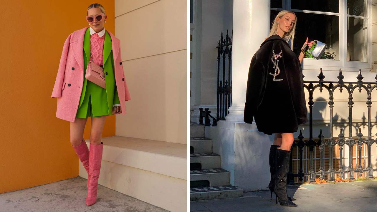 Foto 1: Reprodução/Instagram @blaireadiebee; Foto 2: Reprodução/Instagram @leoniehanne. Clique na imagem e confira peças similares!
