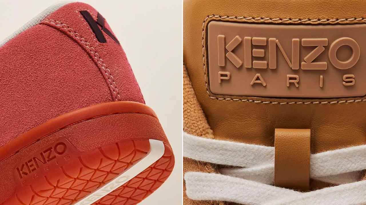 Kenzo Dome sneaker de luxo.