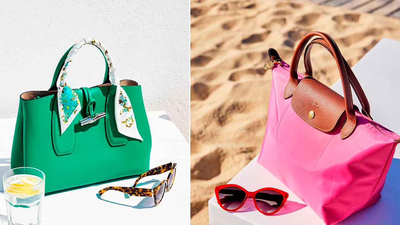 Bolsas Longchamp, marca francesa de luxo acessível.