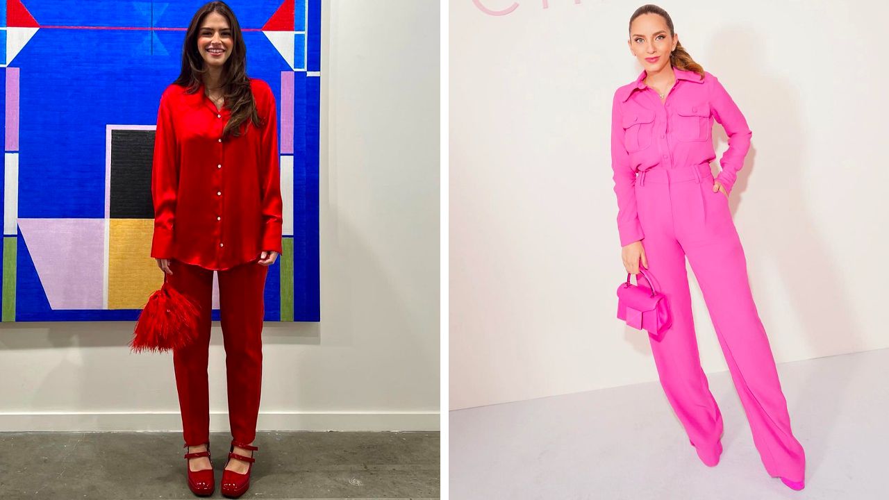 Foto 1: Reprodução/Instagram @leleburnier; Foto 2: Reprodução/Instagram @lelesaddi. Clique na imagem e confira peças similares!