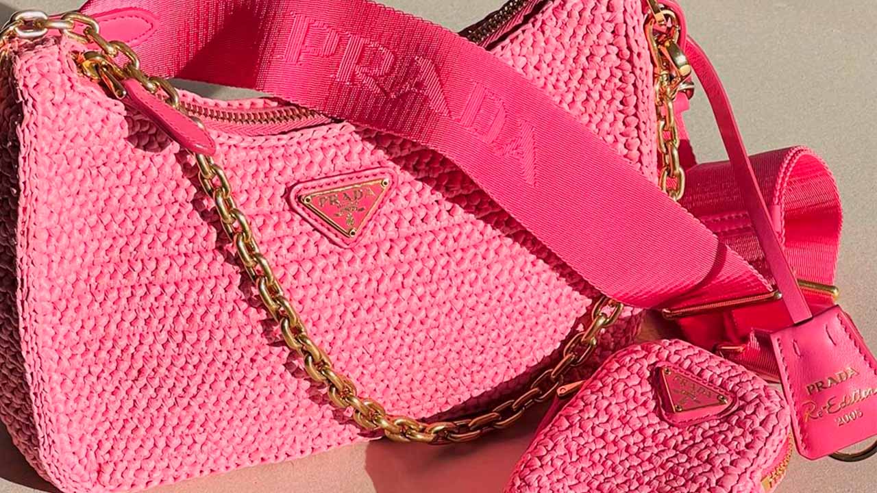 Bolsa de luxo Prada Nylon re-editon.