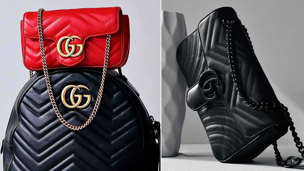 Bolsas Gucci.
