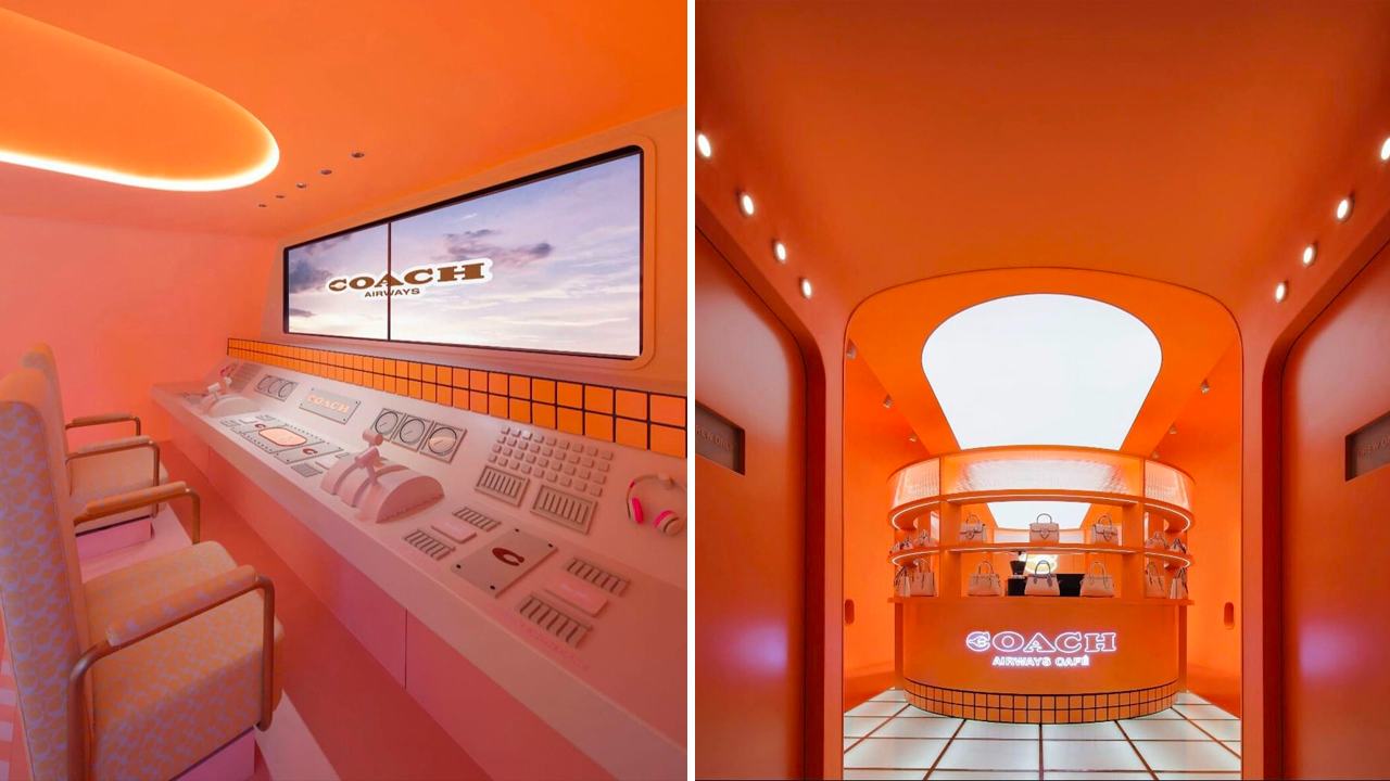 Experiência Coach Airways. Clique na imagem e confira criações da marca! (Fotos: Reprodução/Instagram @rxgroup)