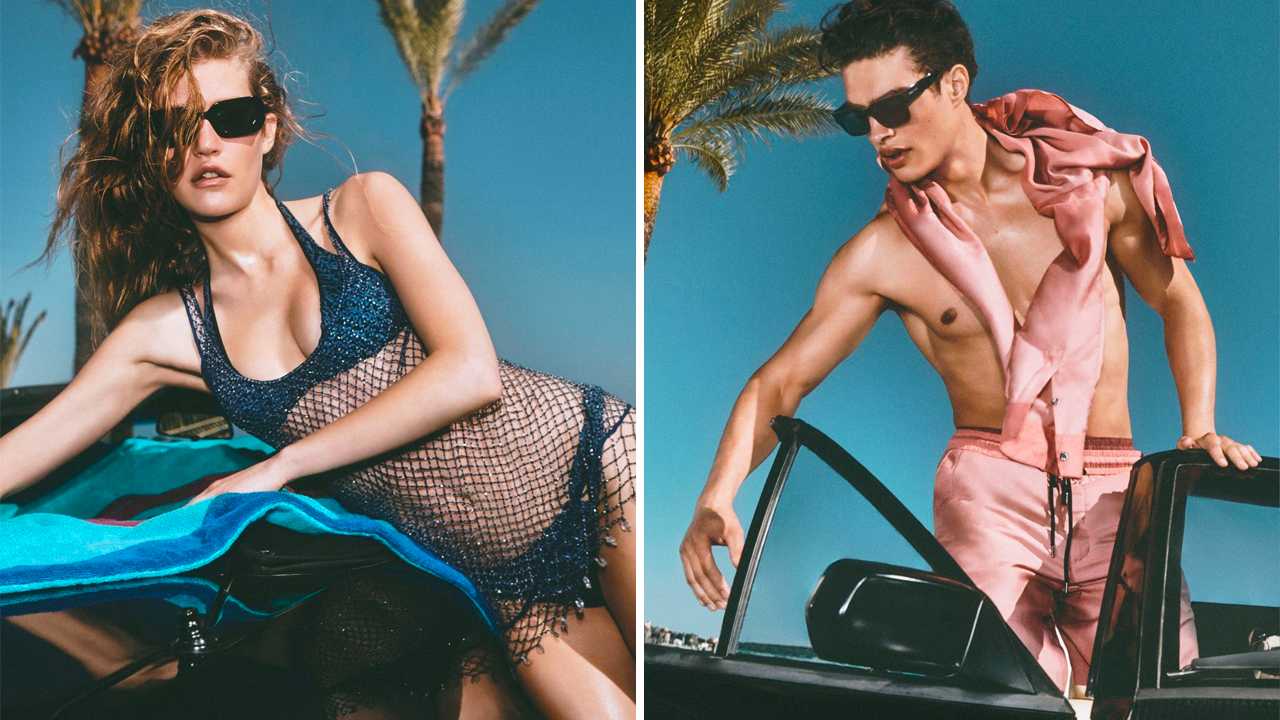 Coleção Giorgio Armani Mare. Clique na imagem e confira mais criações da marca! (Fotos: Reprodução/Instagram @giorgioarmani)