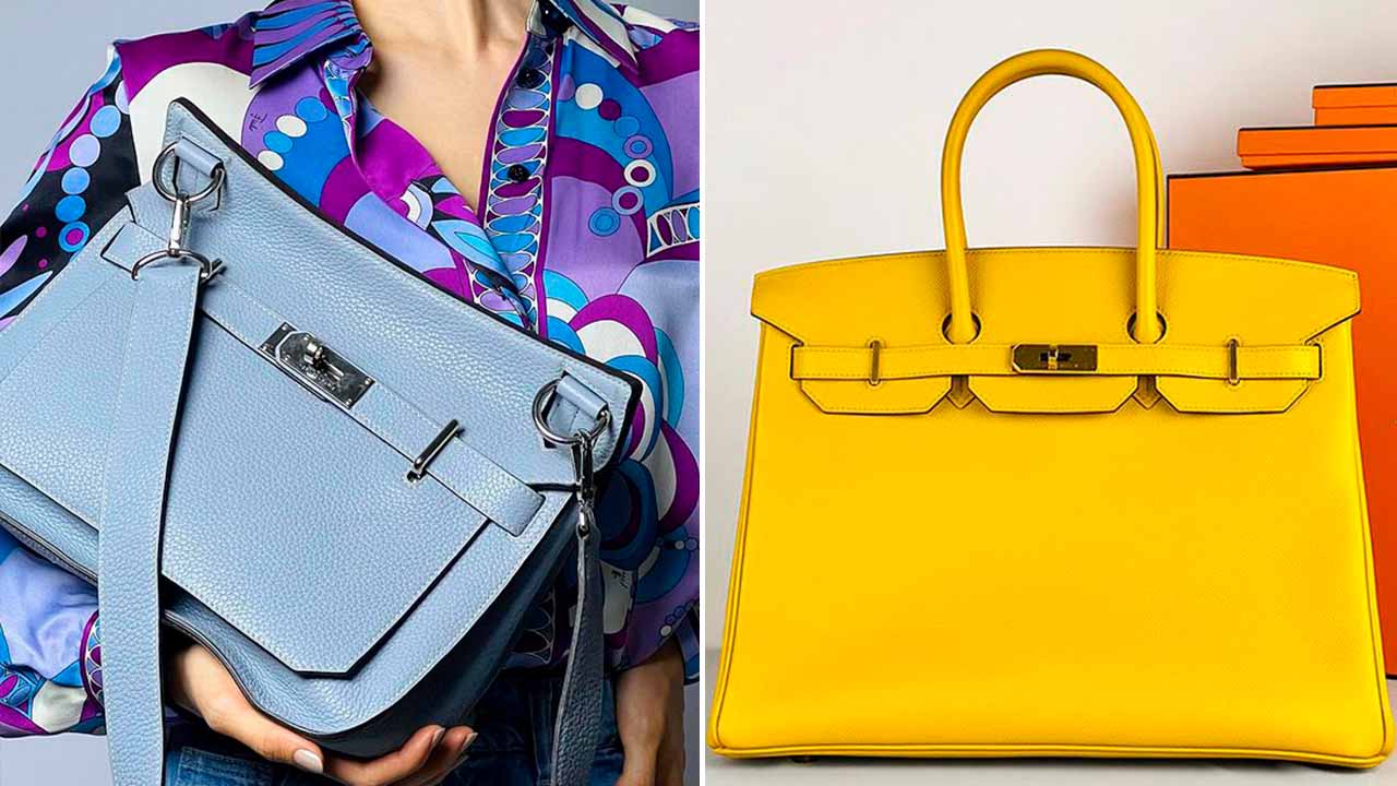 Bolsas Atemporais da Hermès uma das marcas de luxo mais desejadas.