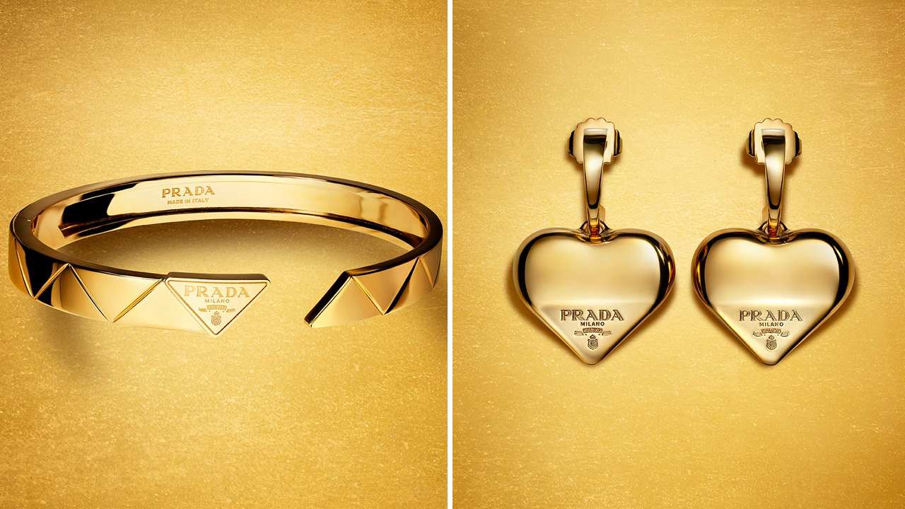 Joias Prada Eternal Gold. Clique na imagem e confira criações da marca! (Foto: Reprodução/Instagram @prada)