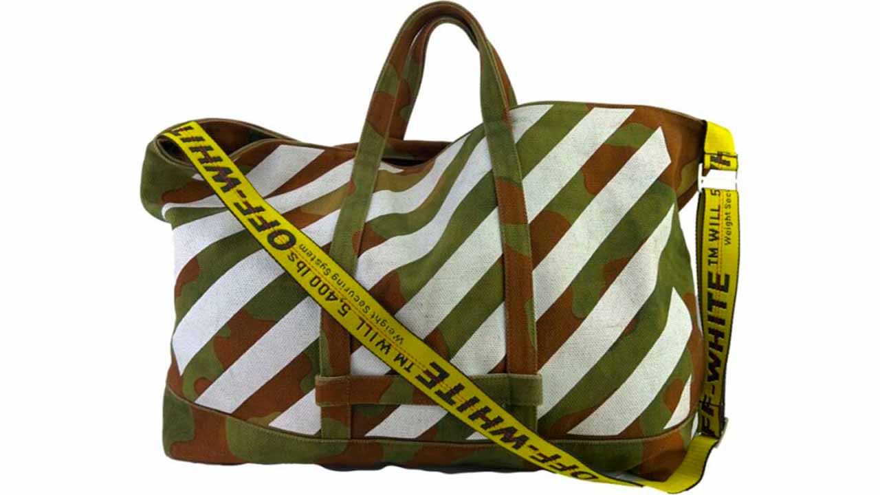Mala Off-White no Etiqueta Única.