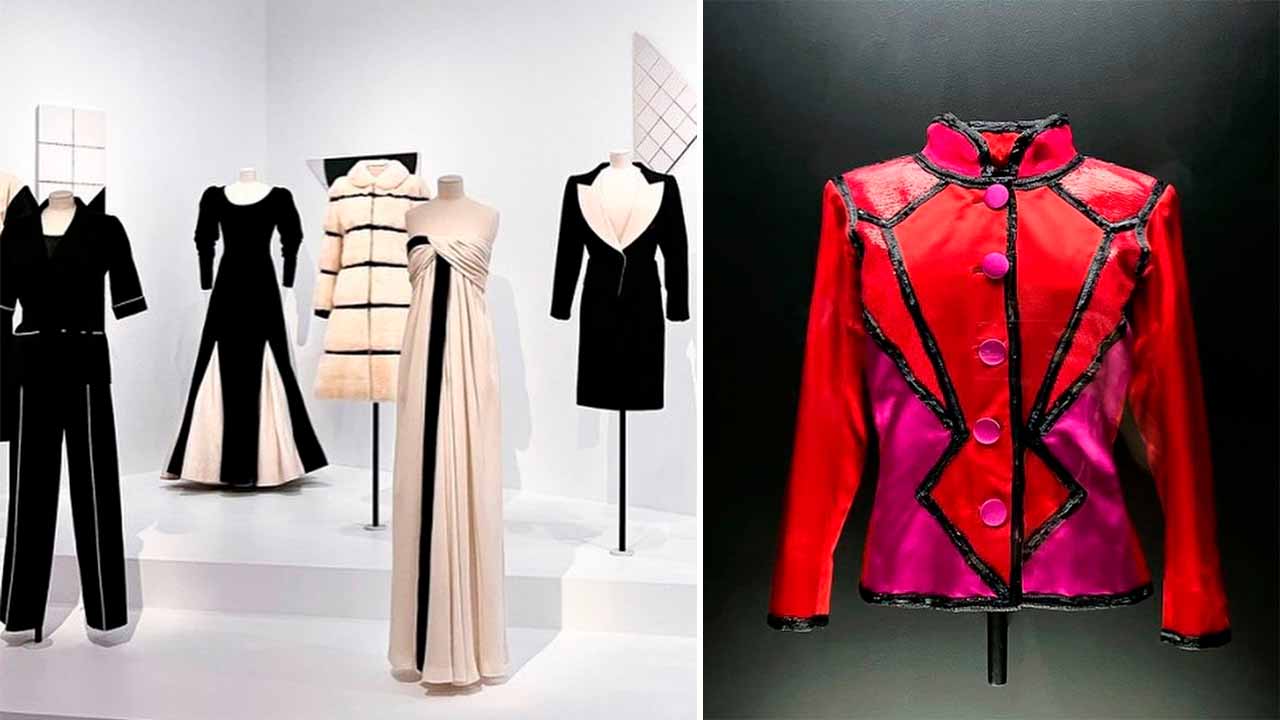 Exposição Yves Saint Laurent Shapes and Forms.