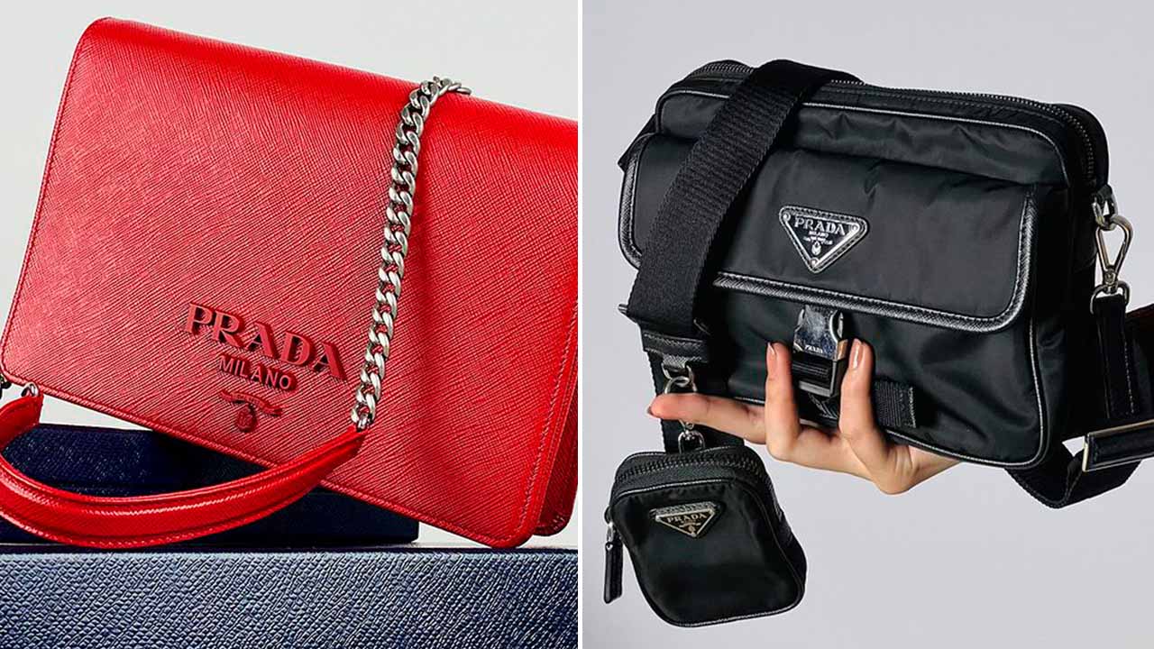 A Prada é uma das marcas de luxo mais cobiçadas e possui bolsas atemporais.