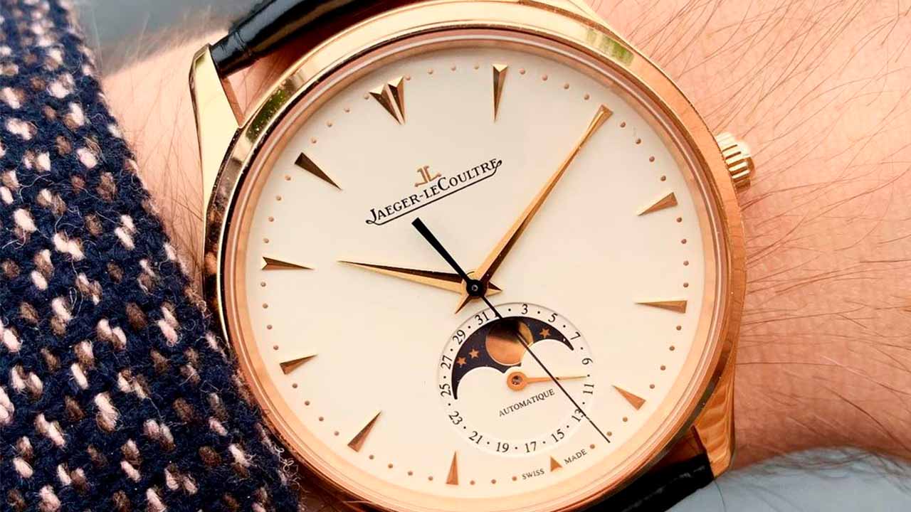 Relógio Masculino de Luxo Jaeger-LeCoultre Master Ultra Thin.