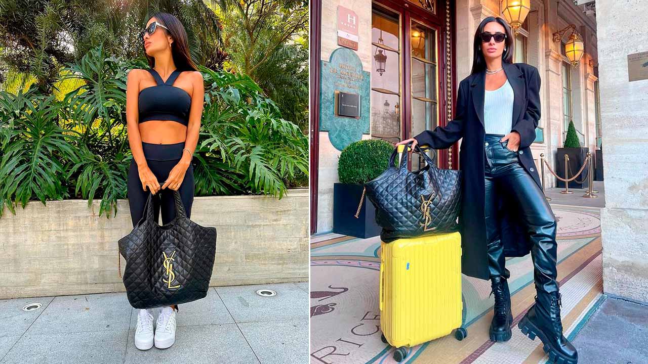 Bolsa Icare Saint Laurent.